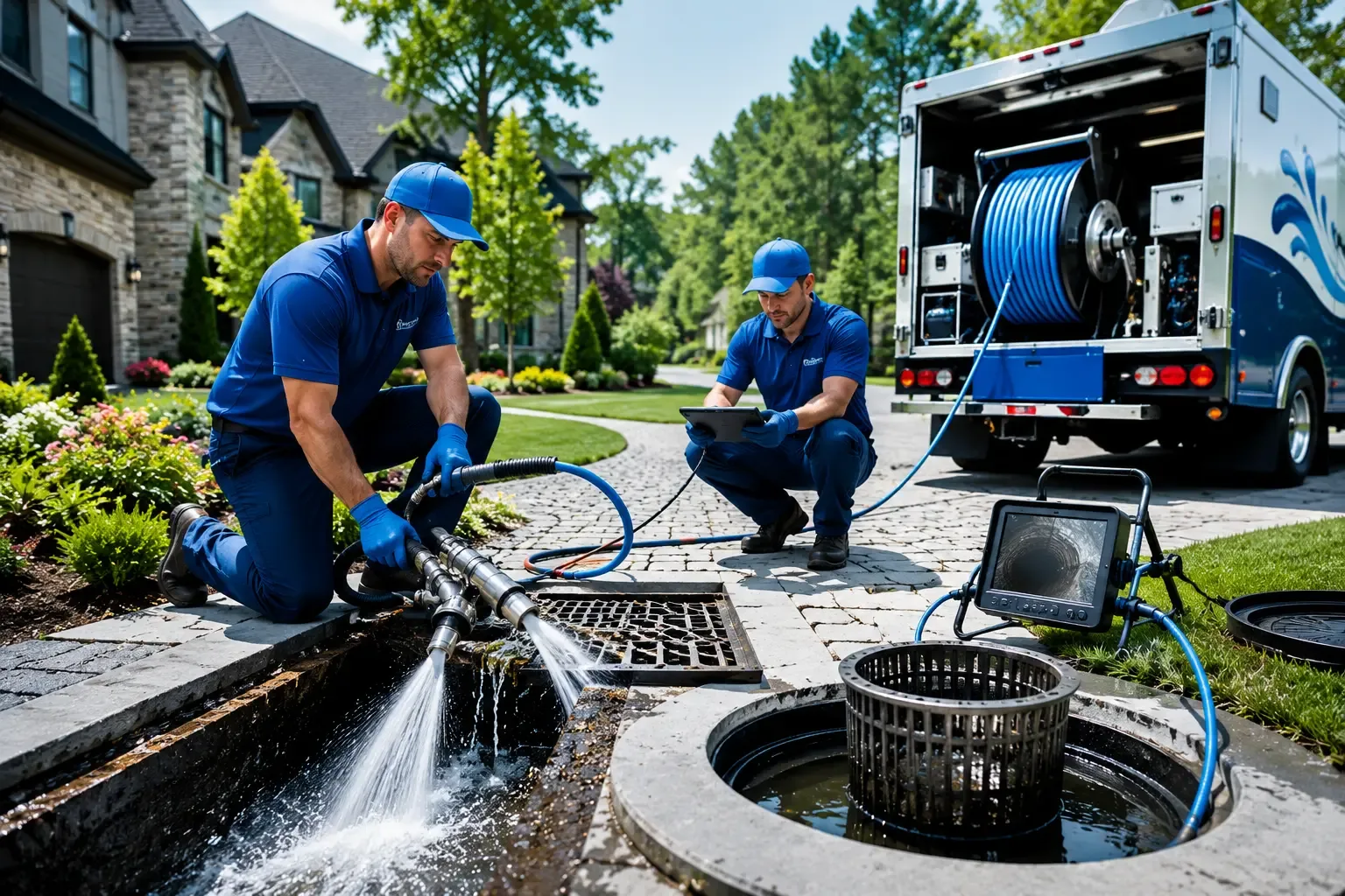 Local outdoor drain cleaning professionals in Eland, WI